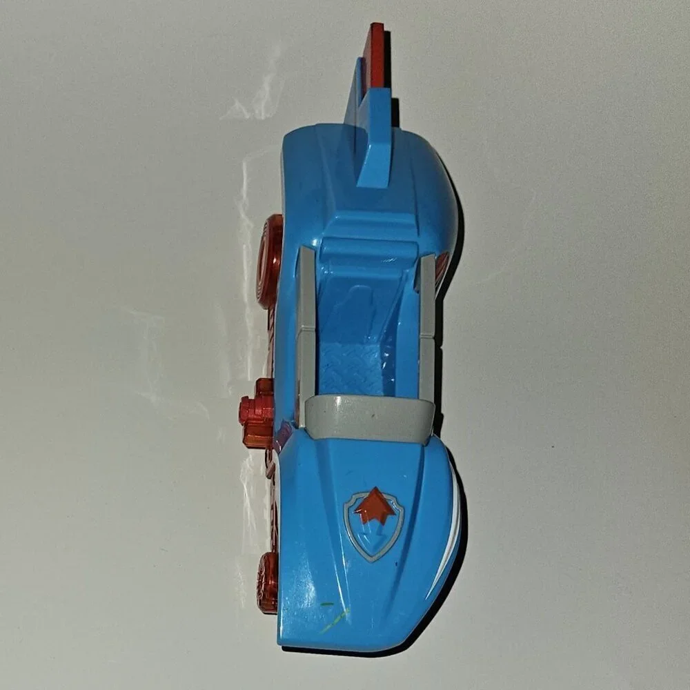 READ AS IS Paw Patrol Mighty Twins Power Split Vehicle Left Side MISSING WHEEL
